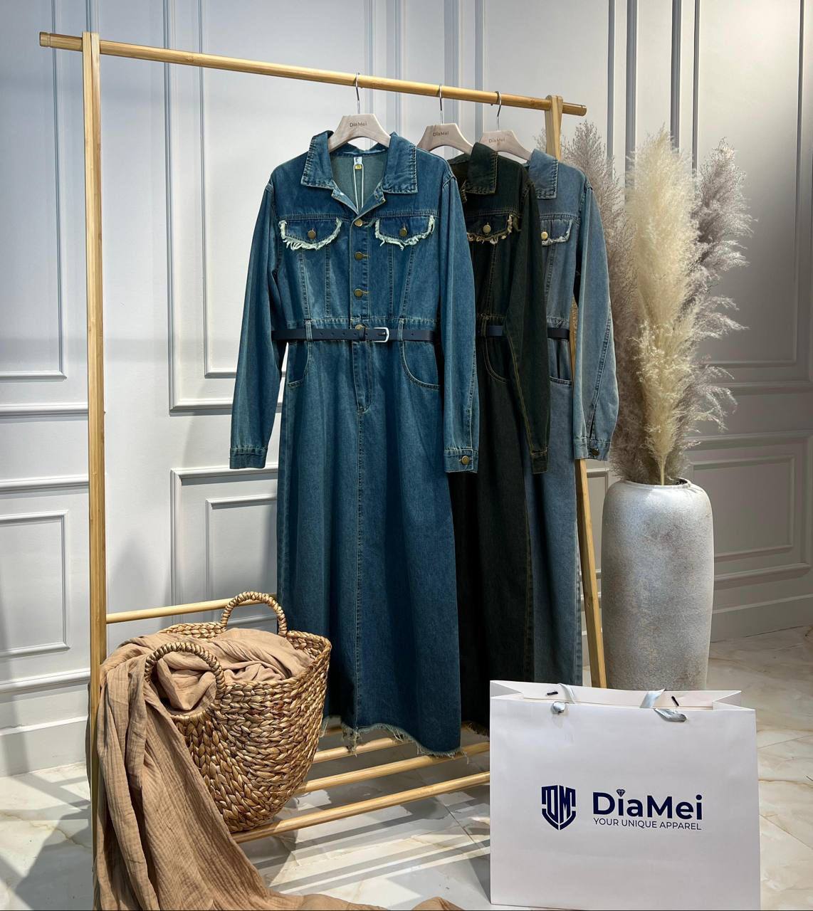 🌟 Джинсовые платья 